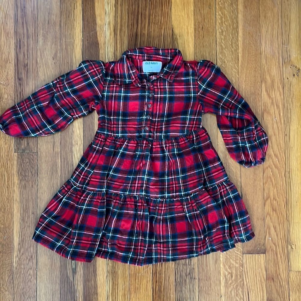 Old Navy Plaid Flannel Dress